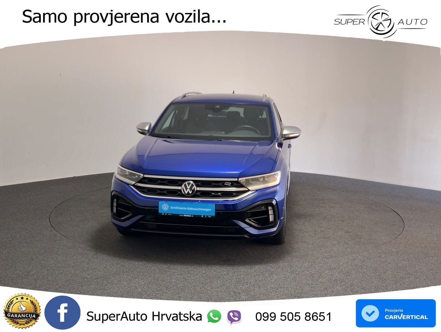 Volkswagen T-Roc I R 2.0 TSI (300 KS) OPF 4M DSG MATRIX+GR SJED+KAM