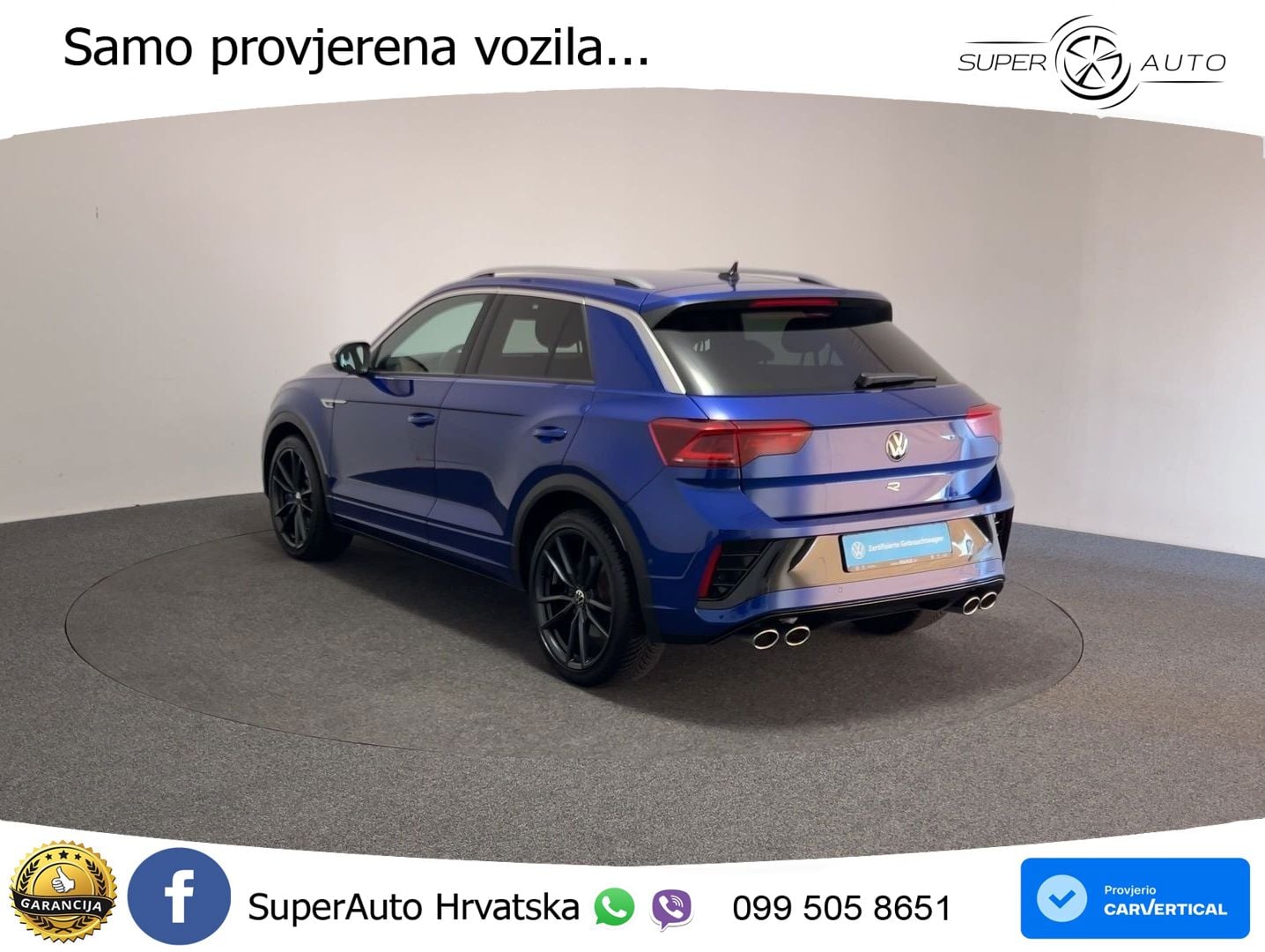 Volkswagen T-Roc I R 2.0 TSI (300 KS) OPF 4M DSG MATRIX+GR SJED+KAM