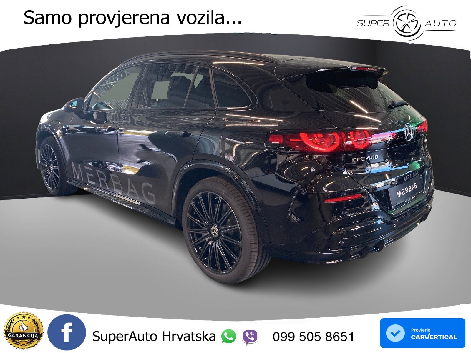 Mercedes GLC 400 94 kWh (489 KS) 4MATIC EQ Technology AMG LED+GR SJED+ACC