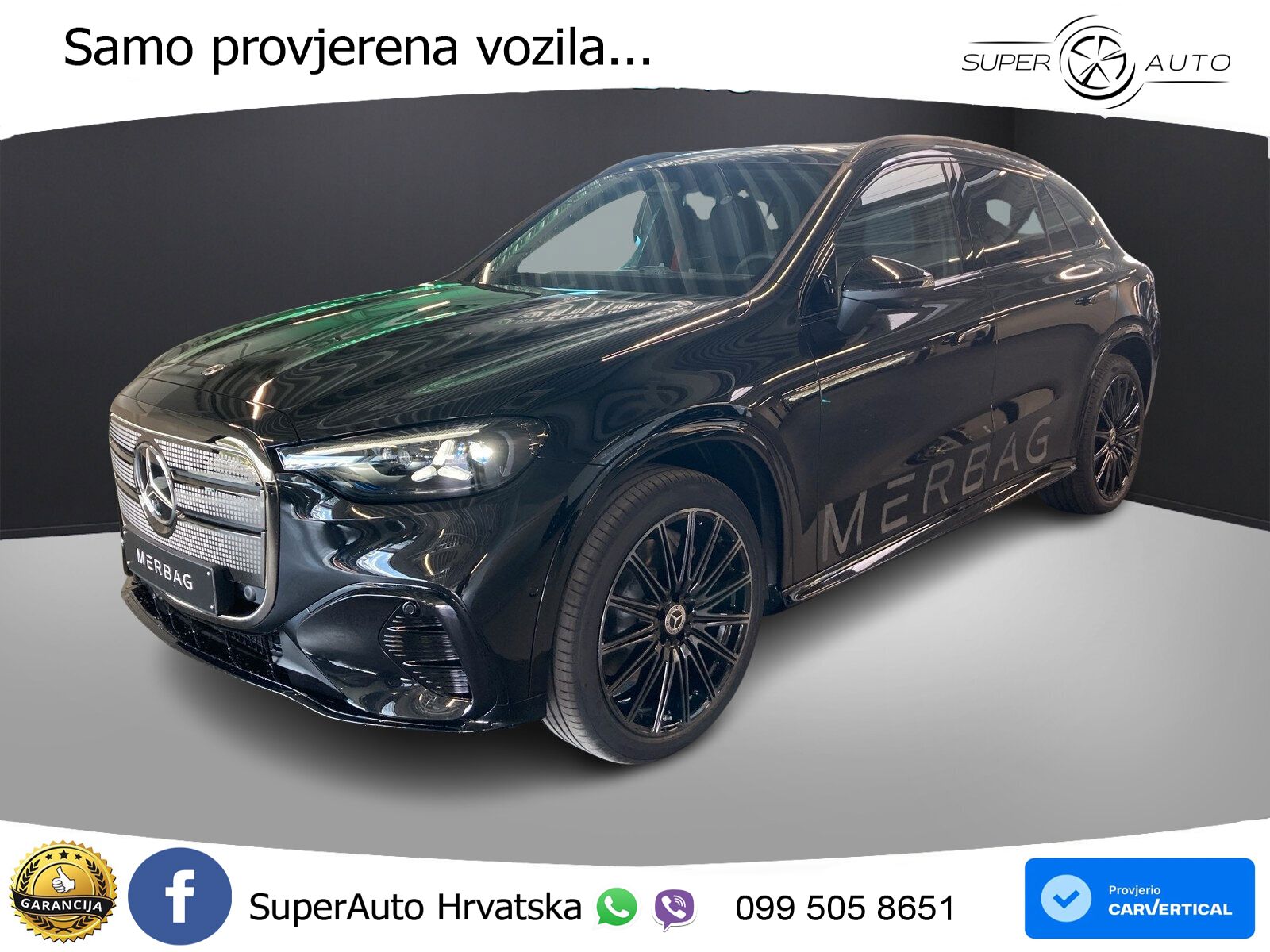 Mercedes GLC 400 94 kWh (489 KS) 4MATIC EQ Technology AMG LED+GR SJED+ACC