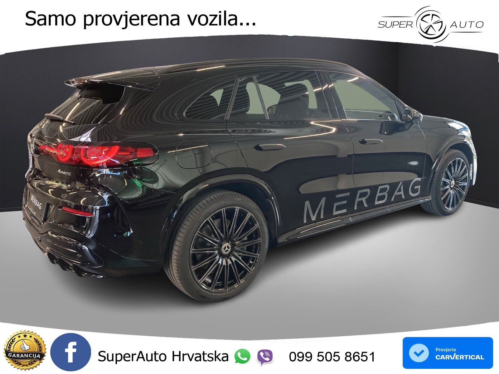 Mercedes GLC 400 94 kWh (489 KS) 4MATIC EQ Technology AMG LED+GR SJED+ACC