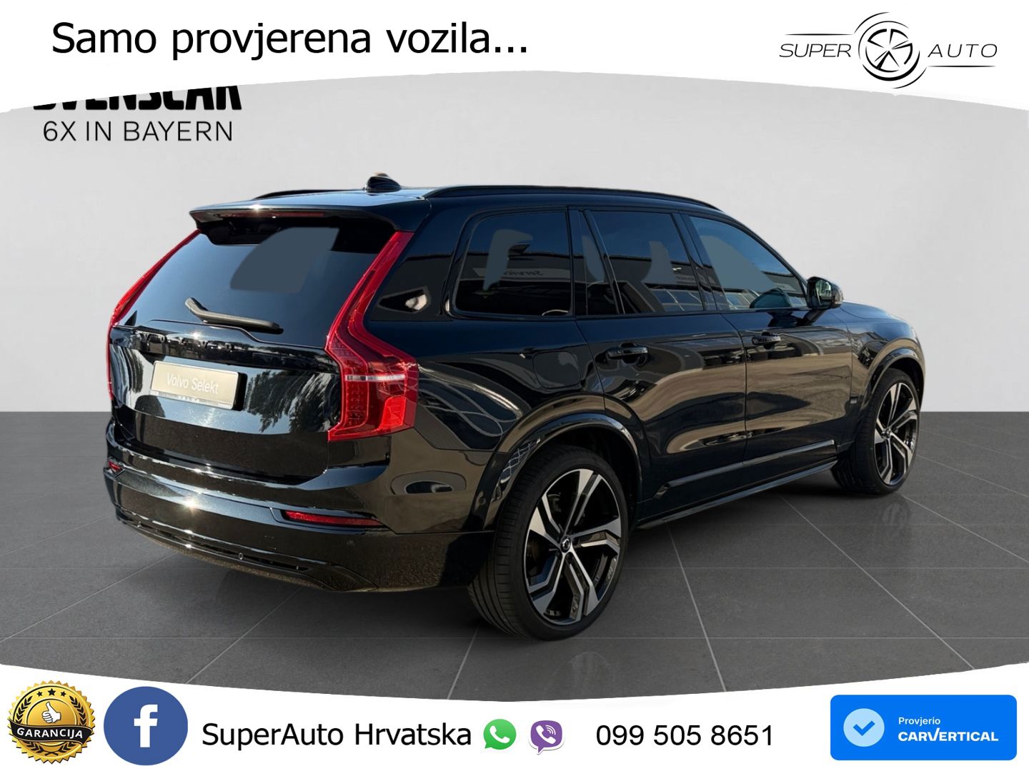 Volvo XC90 2.0 B5 Diesel AWD Automatic ZRAČNI+ACC+GR SJED+KAM+PANO