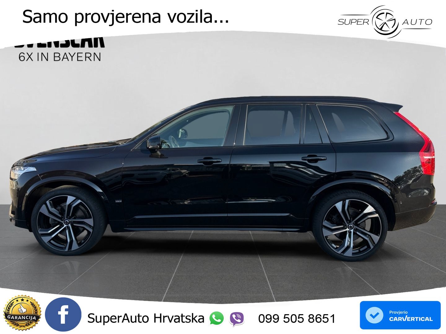 Volvo XC90 2.0 B5 Diesel AWD Automatic ZRAČNI+ACC+GR SJED+KAM+PANO