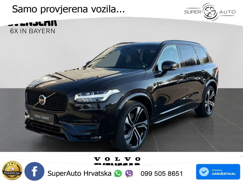 Volvo XC90 2.0 B5 Diesel AWD Automatic ZRAČNI+ACC+GR SJED+KAM+PANO