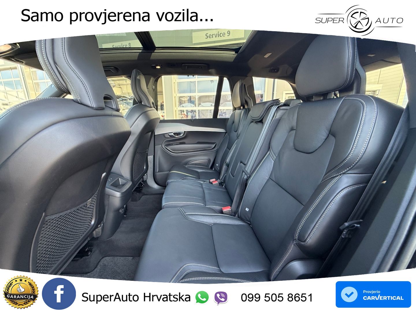Volvo XC90 2.0 B5 Diesel AWD Automatic ZRAČNI+ACC+GR SJED+KAM+PANO