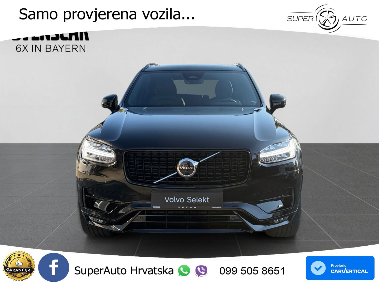Volvo XC90 2.0 B5 Diesel AWD Automatic ZRAČNI+ACC+GR SJED+KAM+PANO