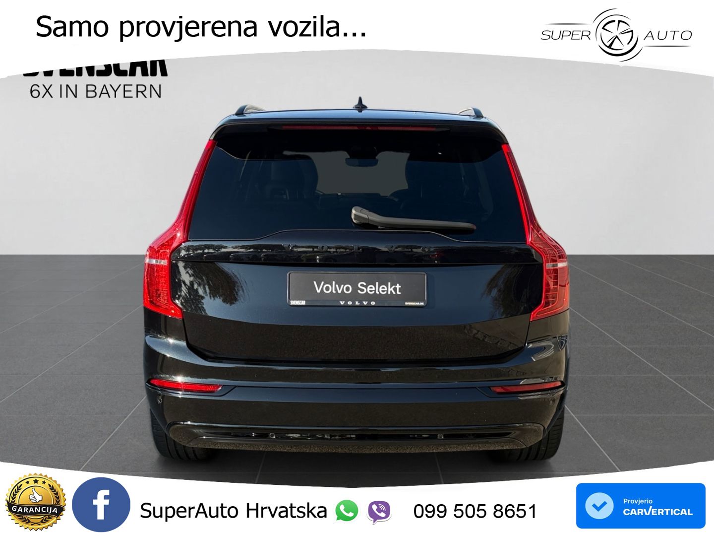 Volvo XC90 2.0 B5 Diesel AWD Automatic ZRAČNI+ACC+GR SJED+KAM+PANO