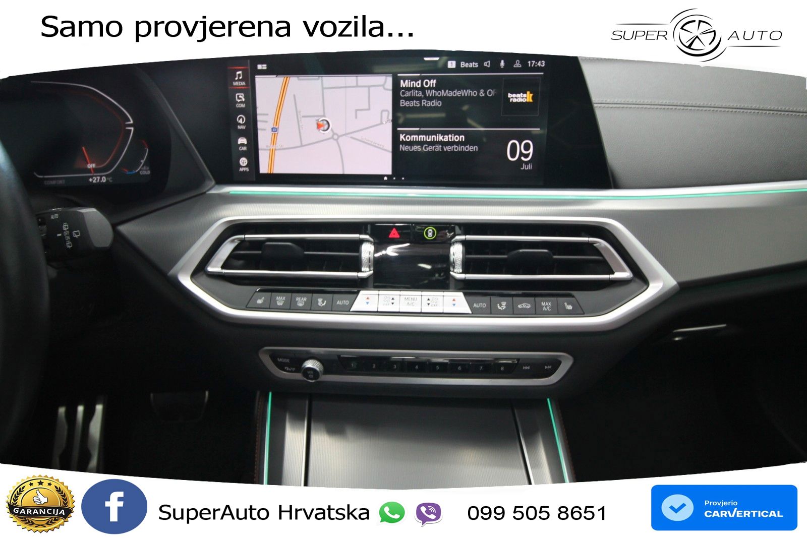 BMW X5 30d (286 KS) xDrive Steptronic M Sport LED+GR SJED+ACC