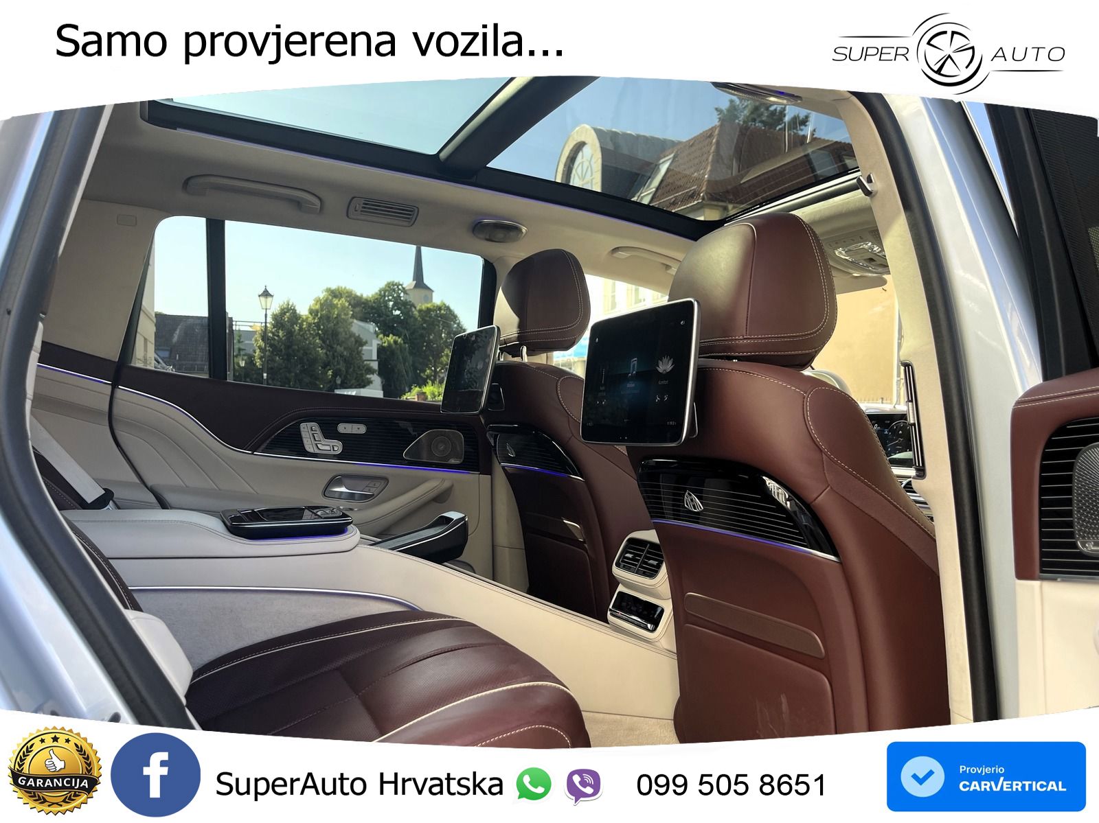 Mercedes Maybach GLS 600 V8 (557 KS) EQ Boost 4MATIC 9G-TRONIC ACC+HEAD+4xGR SJED+360+PANO