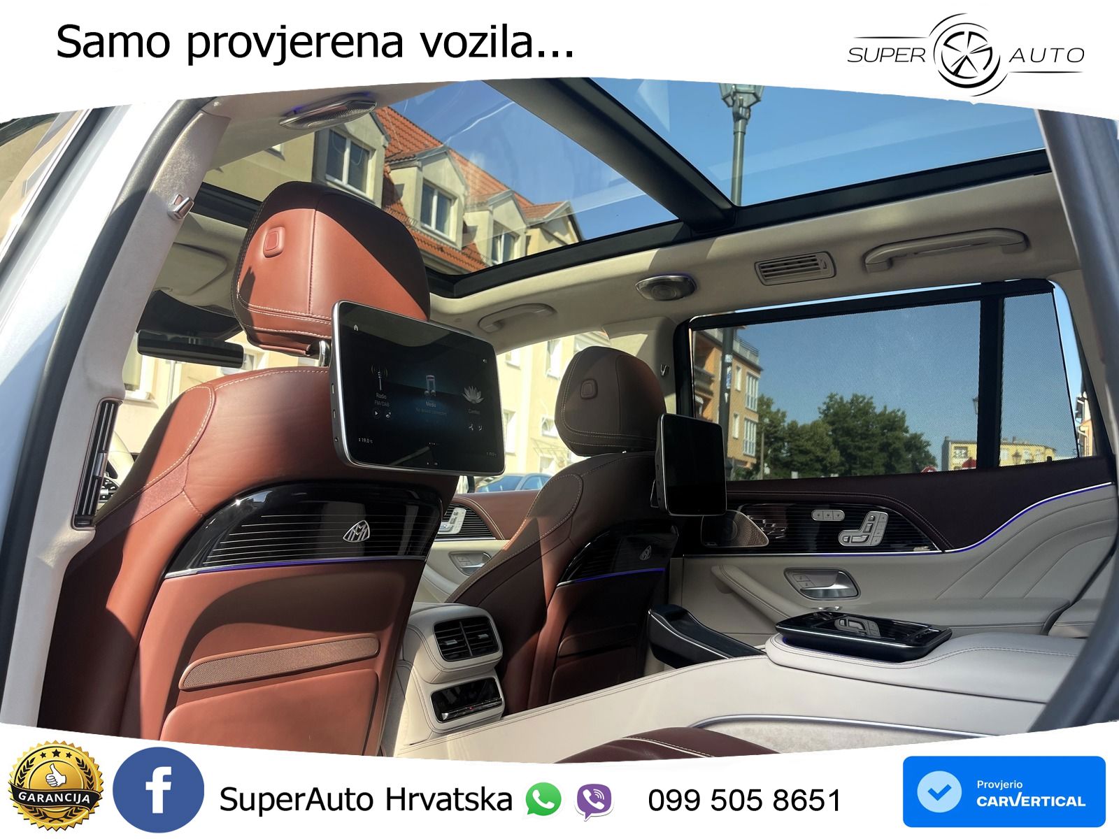 Mercedes Maybach GLS 600 V8 (557 KS) EQ Boost 4MATIC 9G-TRONIC ACC+HEAD+4xGR SJED+360+PANO
