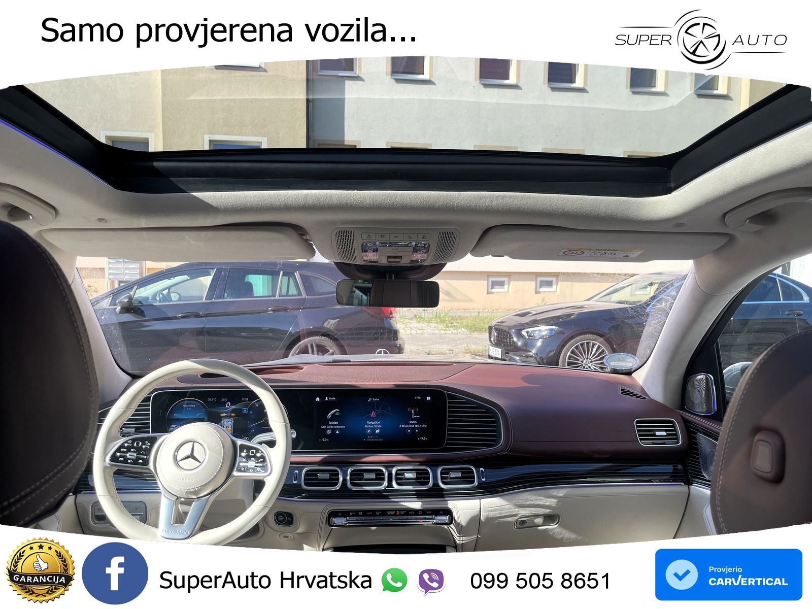 Mercedes Maybach GLS 600 V8 (557 KS) EQ Boost 4MATIC 9G-TRONIC ACC+HEAD+4xGR SJED+360+PANO