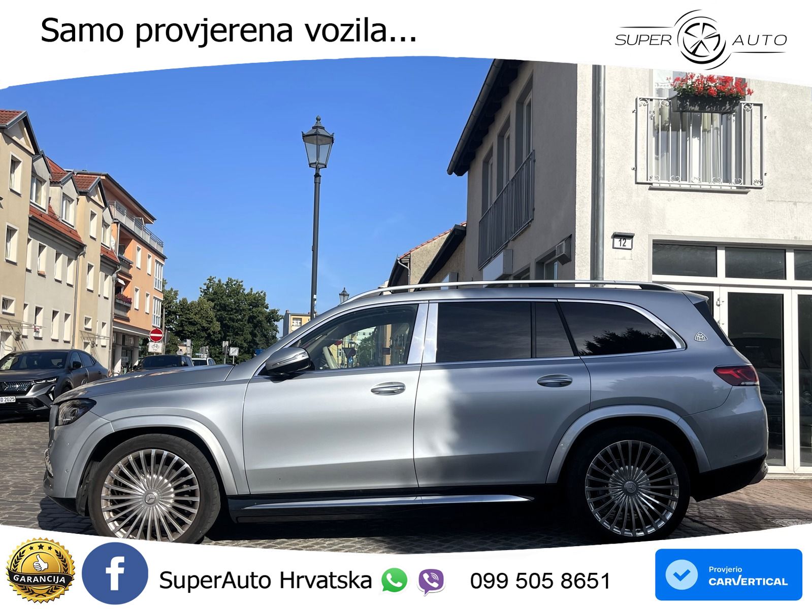 Mercedes Maybach GLS 600 V8 (557 KS) EQ Boost 4MATIC 9G-TRONIC ACC+HEAD+4xGR SJED+360+PANO