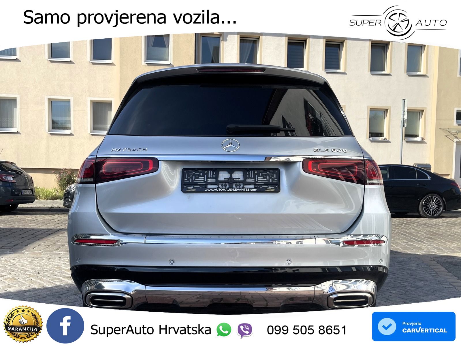 Mercedes Maybach GLS 600 V8 (557 KS) EQ Boost 4MATIC 9G-TRONIC ACC+HEAD+4xGR SJED+360+PANO