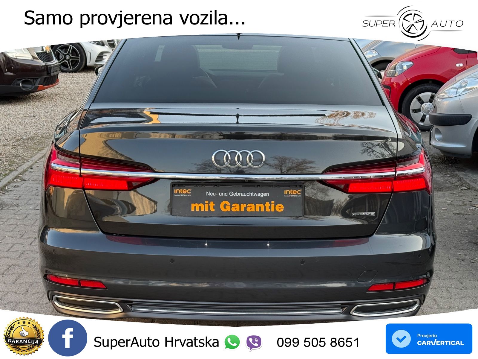 Audi A6 50 TDI V6 (286 KS) quattro tiptronic LED+GR SJED+ACC