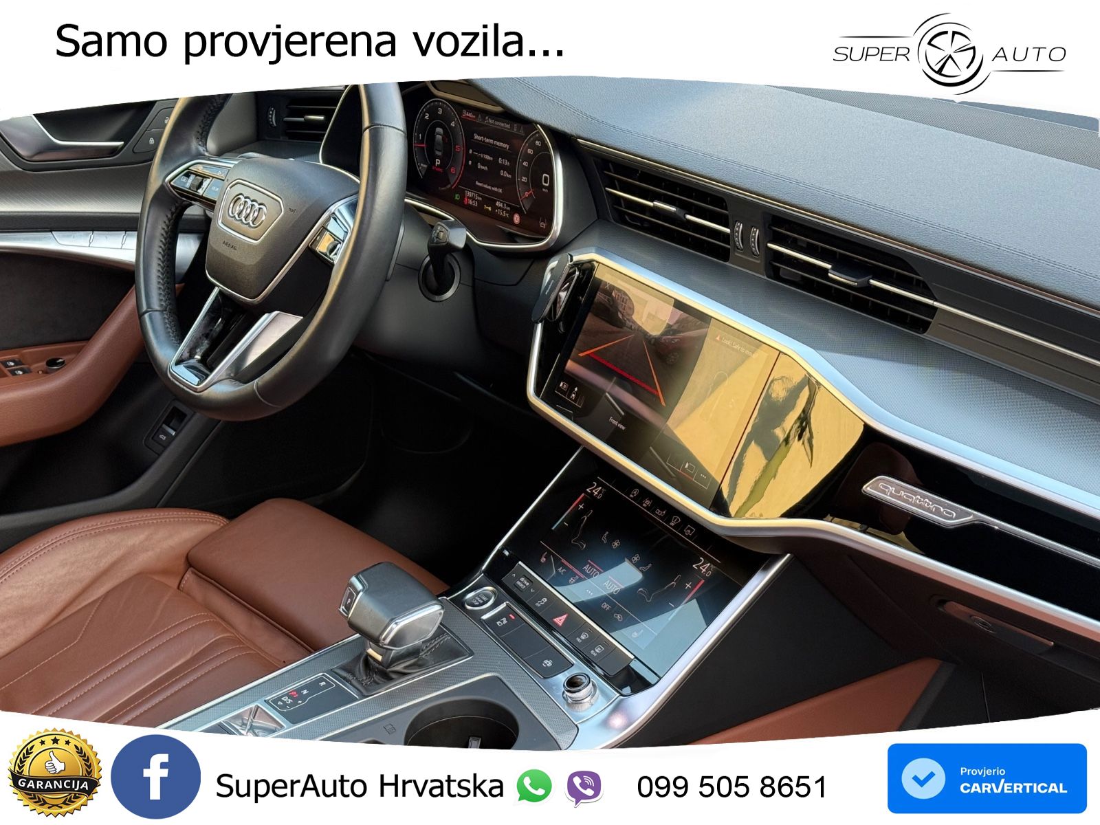 Audi A6 50 TDI V6 (286 KS) quattro tiptronic LED+GR SJED+ACC