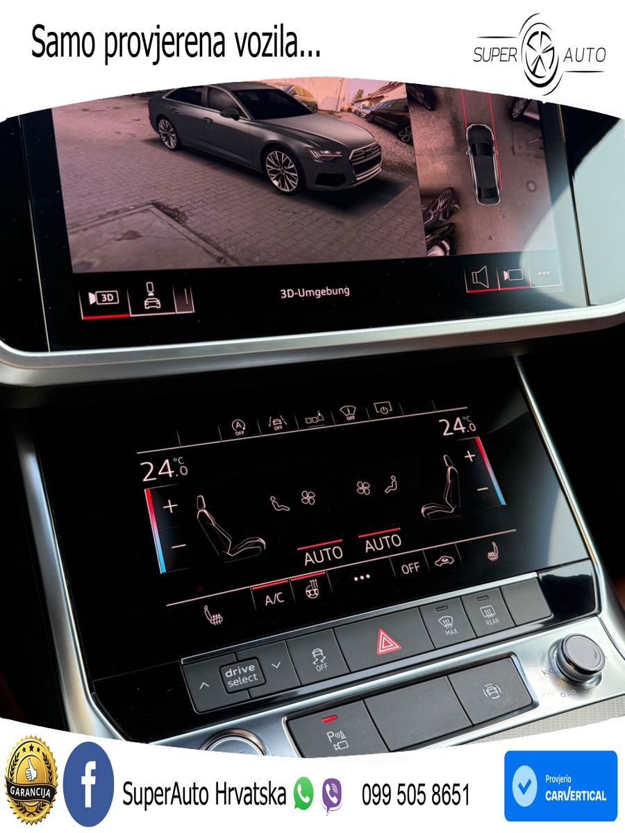 Audi A6 50 TDI V6 (286 KS) quattro tiptronic LED+GR SJED+ACC