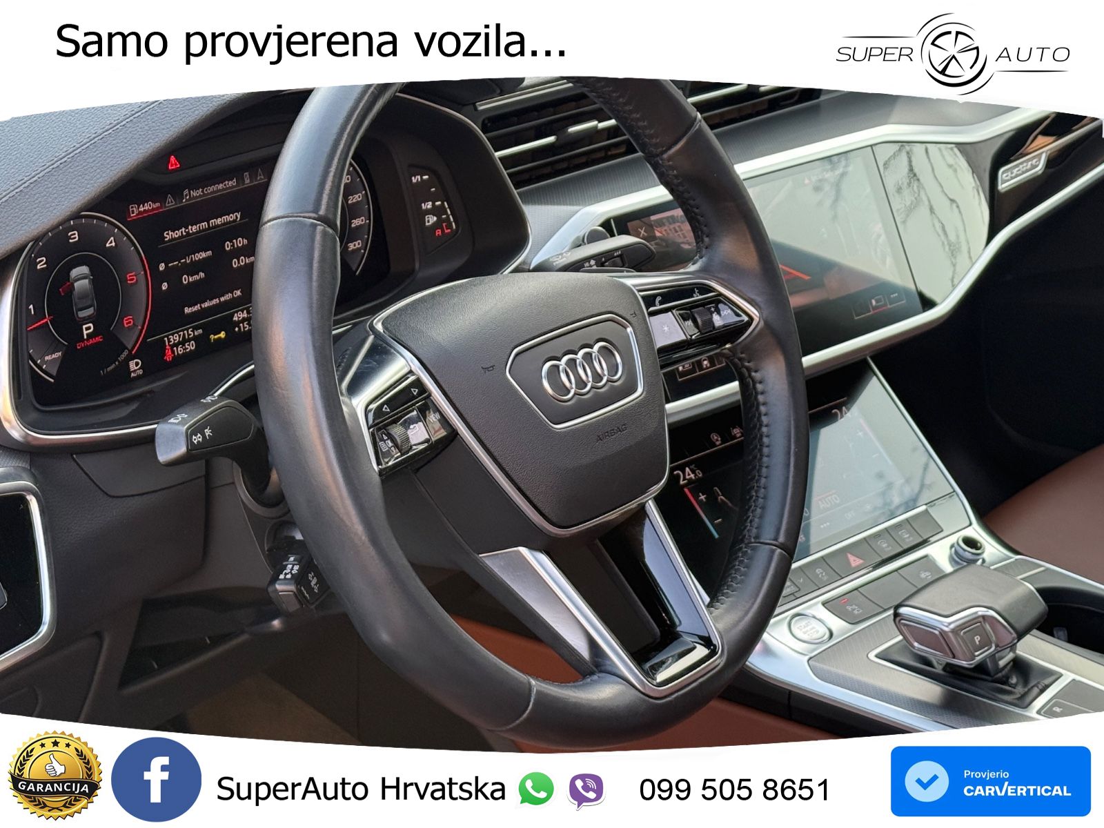 Audi A6 50 TDI V6 (286 KS) quattro tiptronic LED+GR SJED+ACC