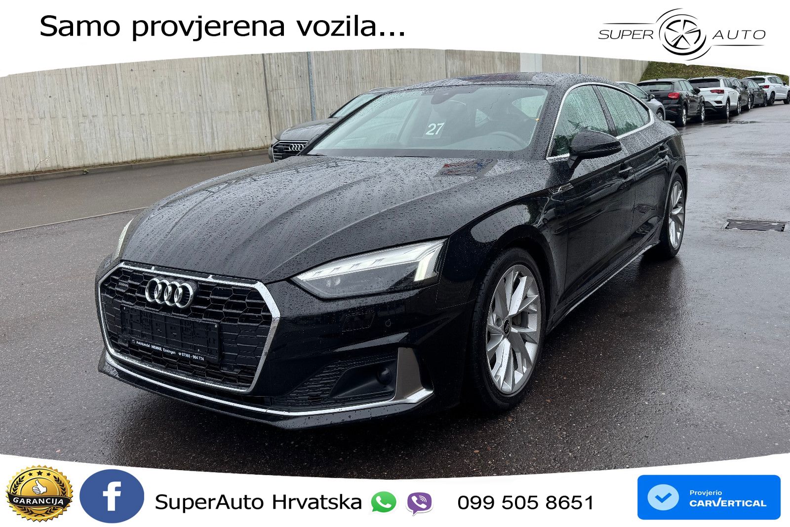 Audi A5 Sportback 45 TFSI (265 KS) quattro S tronic