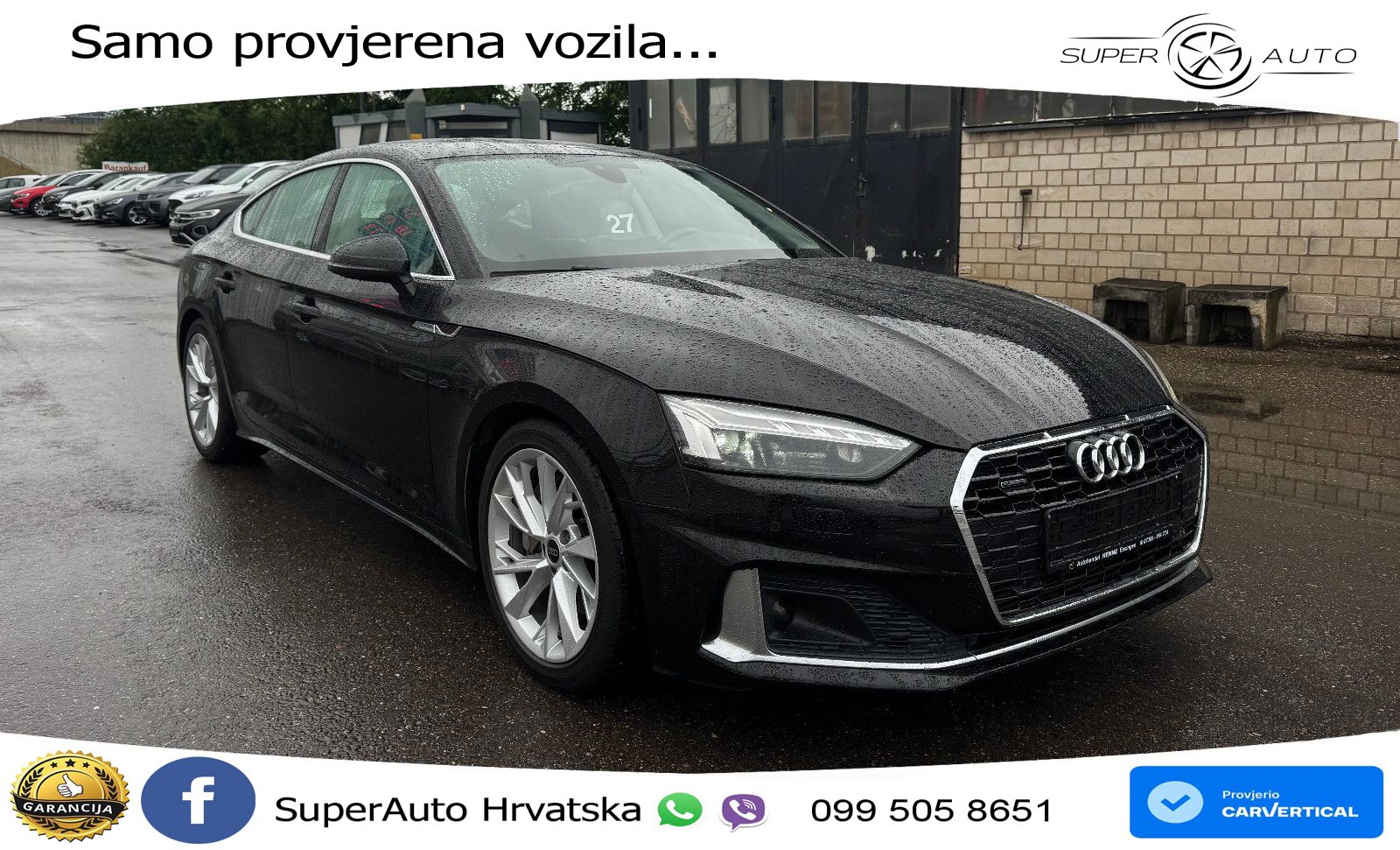 Audi A5 Sportback 45 TFSI (265 KS) quattro S tronic