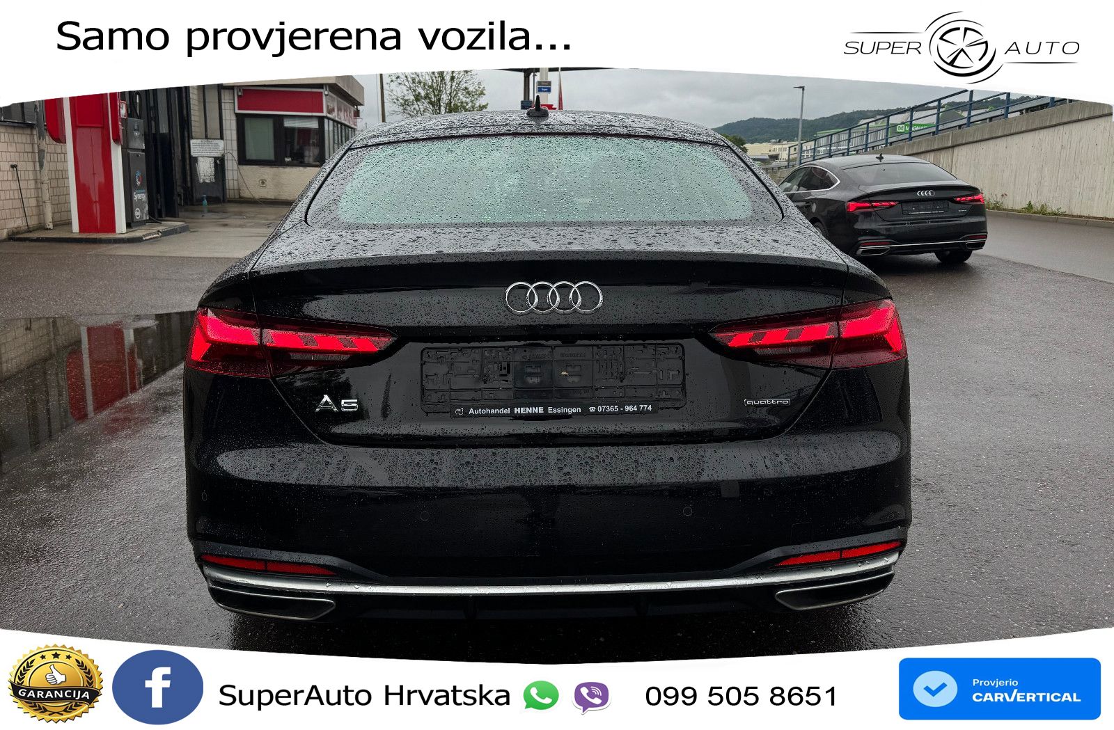 Audi A5 Sportback 45 TFSI (265 KS) quattro S tronic