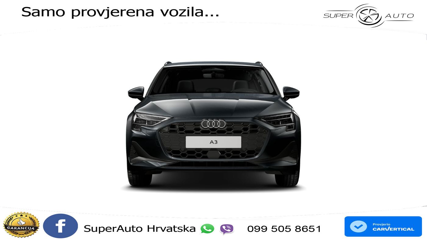 Audi A3 35 TFSI (150 KS) LED+GR SJED+ACC