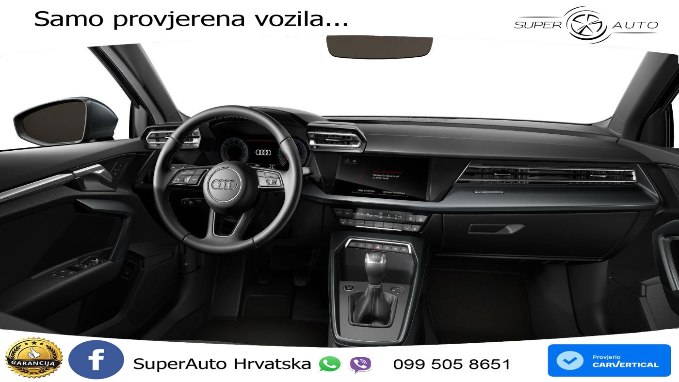 Audi A3 35 TFSI (150 KS) LED+GR SJED+ACC