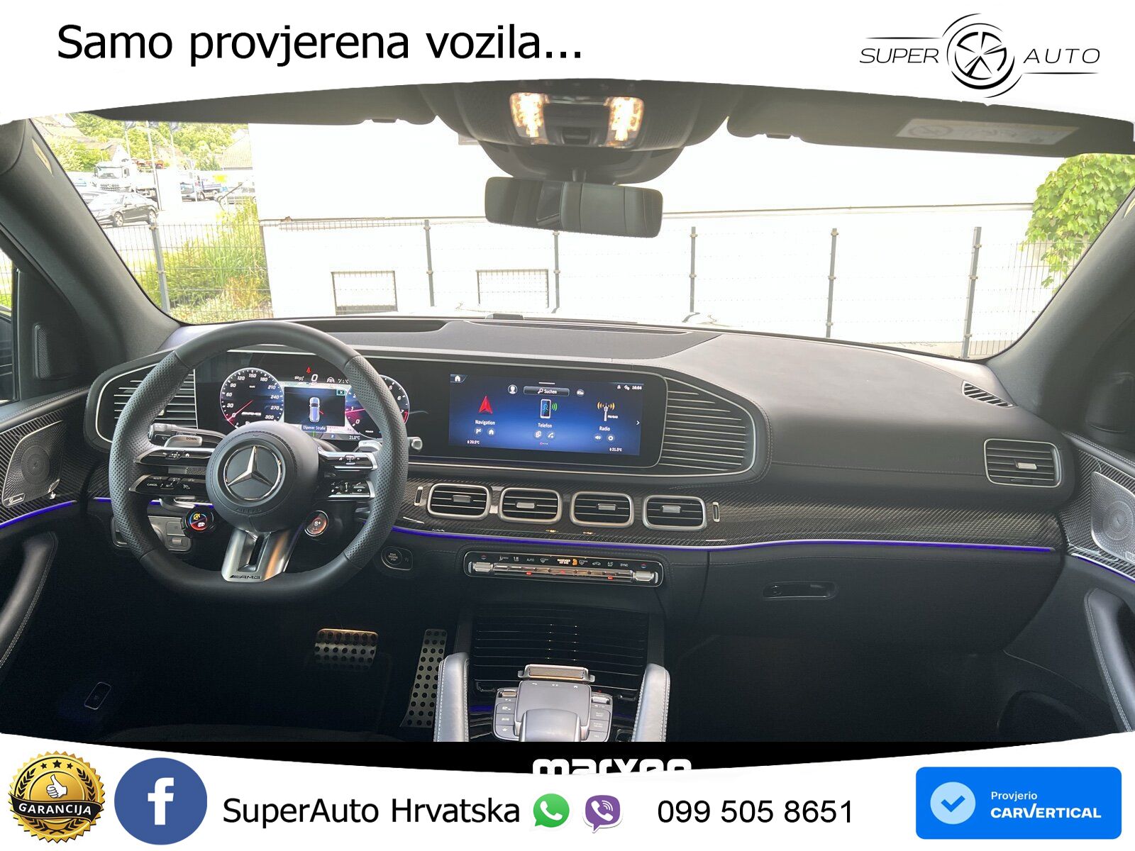 Mercedes-Benz GLS AMG GLS 63 V8 EQ Boost 4MATIC+ AMG SPEEDSHIFT TCT 9G Ultimate ACC+HEAD+4xGR SJED+360+PANO