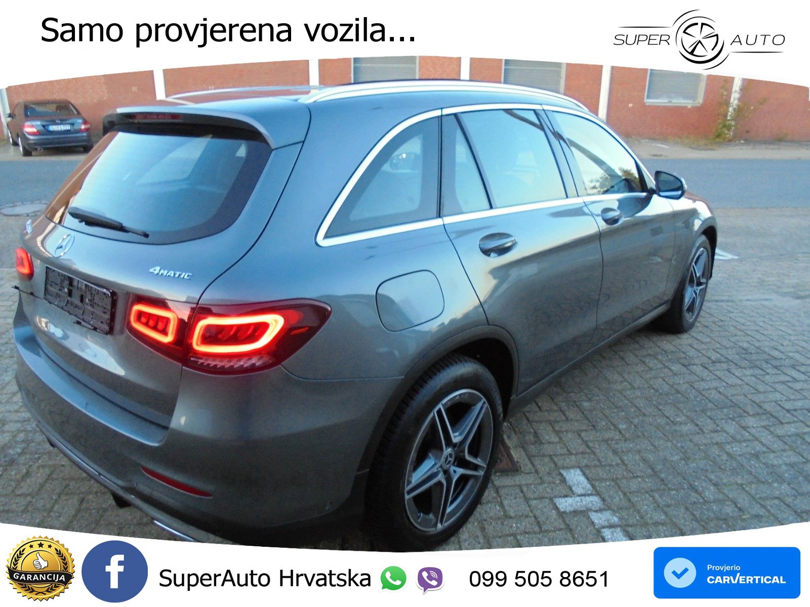 Mercedes GLC 220d (194 KS) 4MATIC G-TRONIC AMG LED+GR SJED+ACC