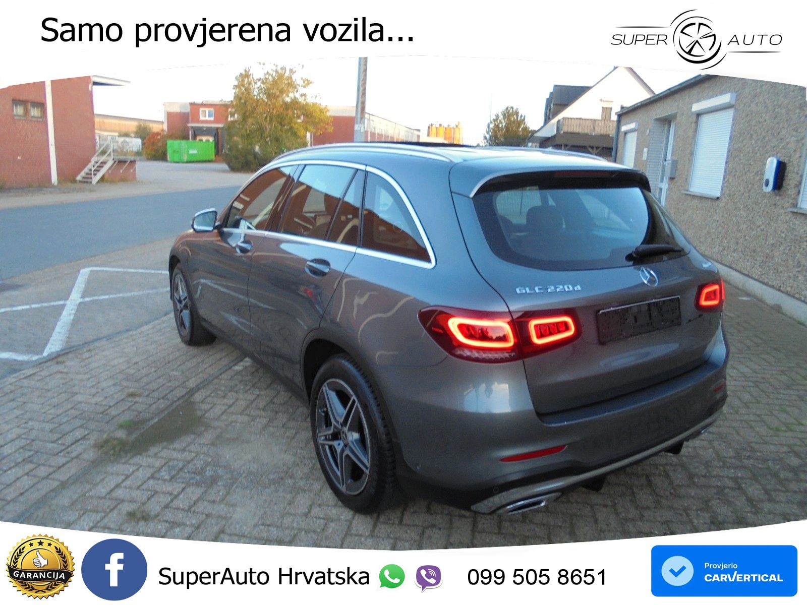 Mercedes GLC 220d (194 KS) 4MATIC G-TRONIC AMG LED+GR SJED+ACC