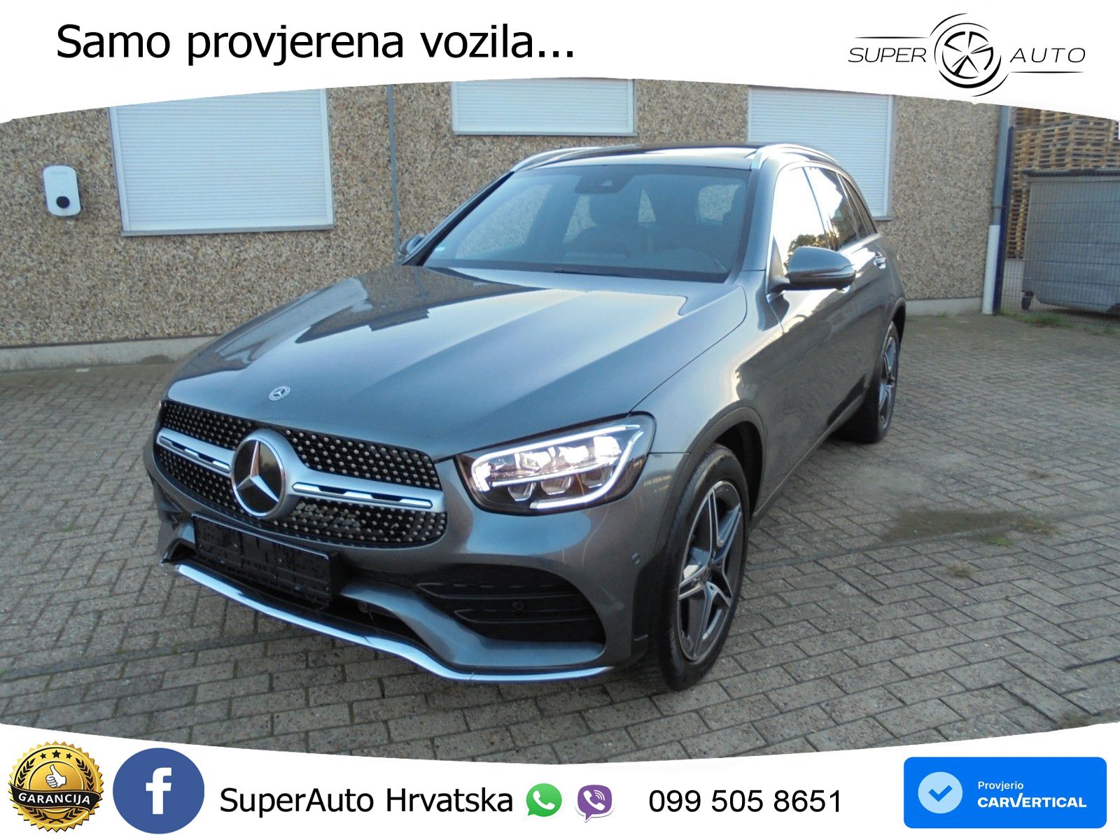 Mercedes GLC 220d (194 KS) 4MATIC G-TRONIC AMG LED+GR SJED+ACC