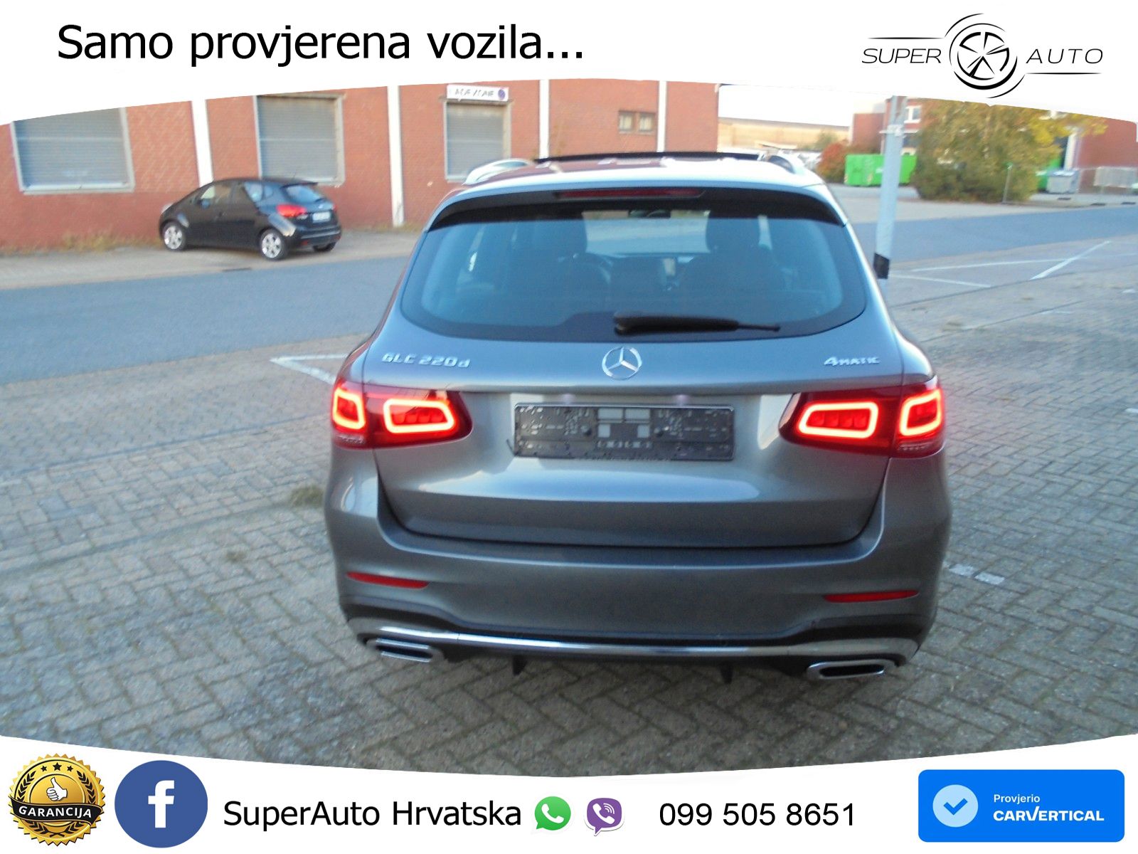 Mercedes GLC 220d (194 KS) 4MATIC G-TRONIC AMG LED+GR SJED+ACC