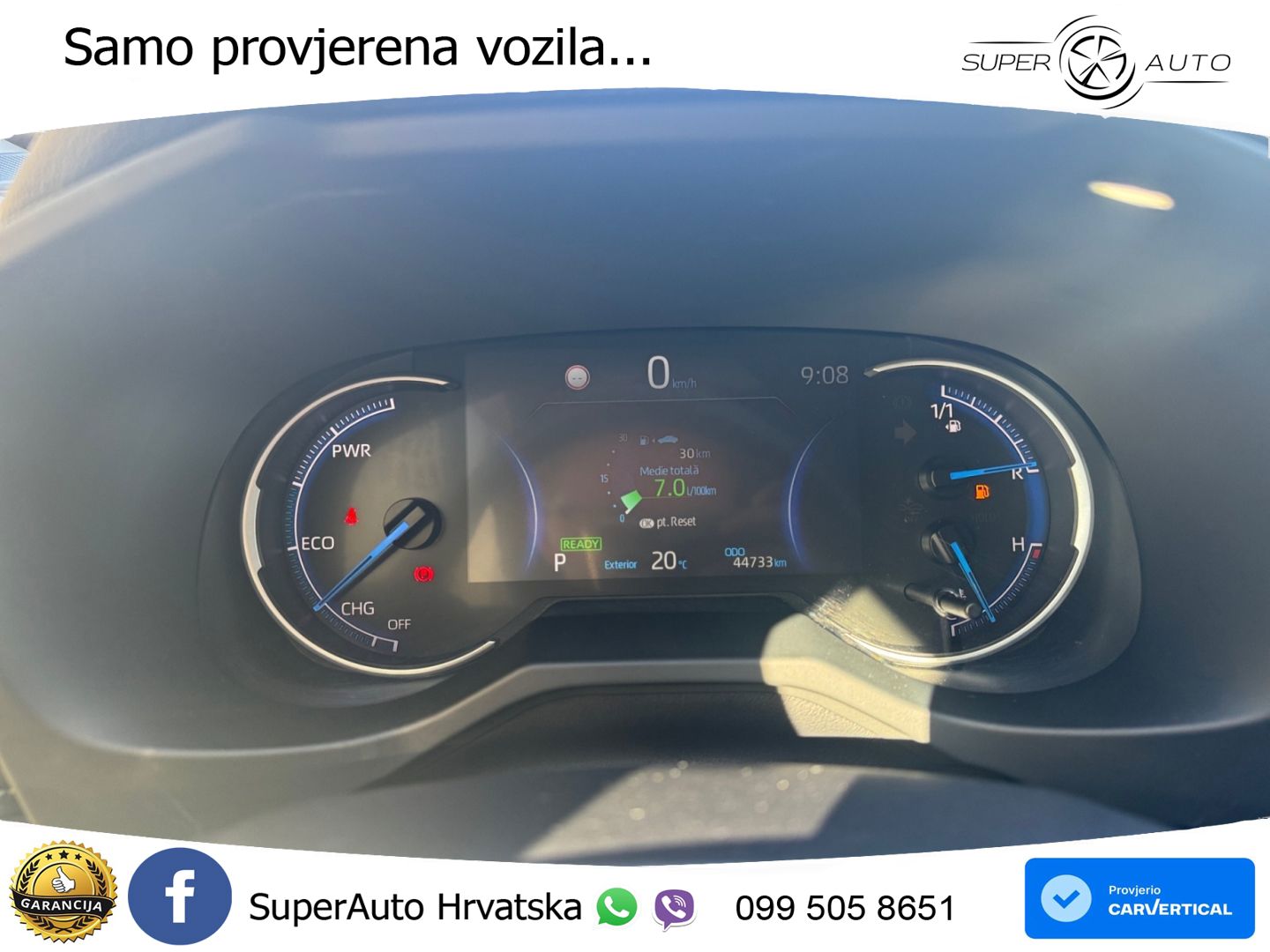 Toyota RAV4 2.5 (222 KS) Hybrid E-Four e-CVT