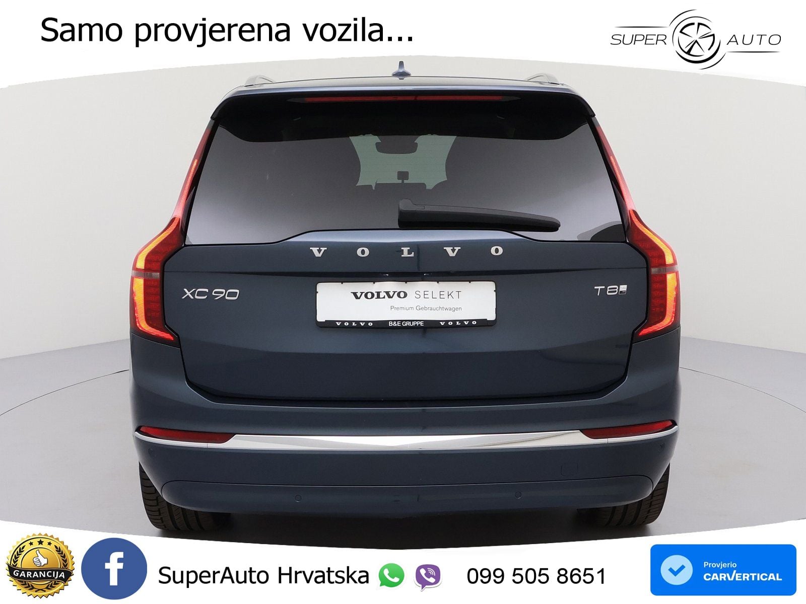 Volvo XC90 2.0 T8 AWD Automatic ACC+HEAD+4xGR SJED+360+PANO