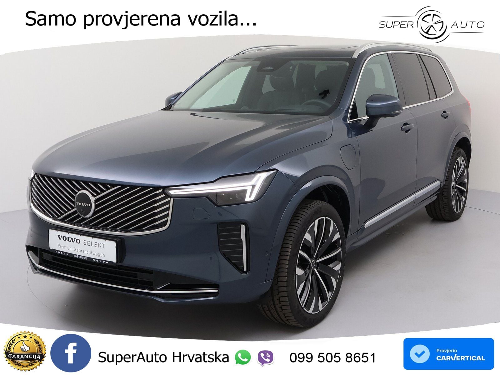 Volvo XC90 2.0 T8 AWD Automatic ACC+HEAD+4xGR SJED+360+PANO