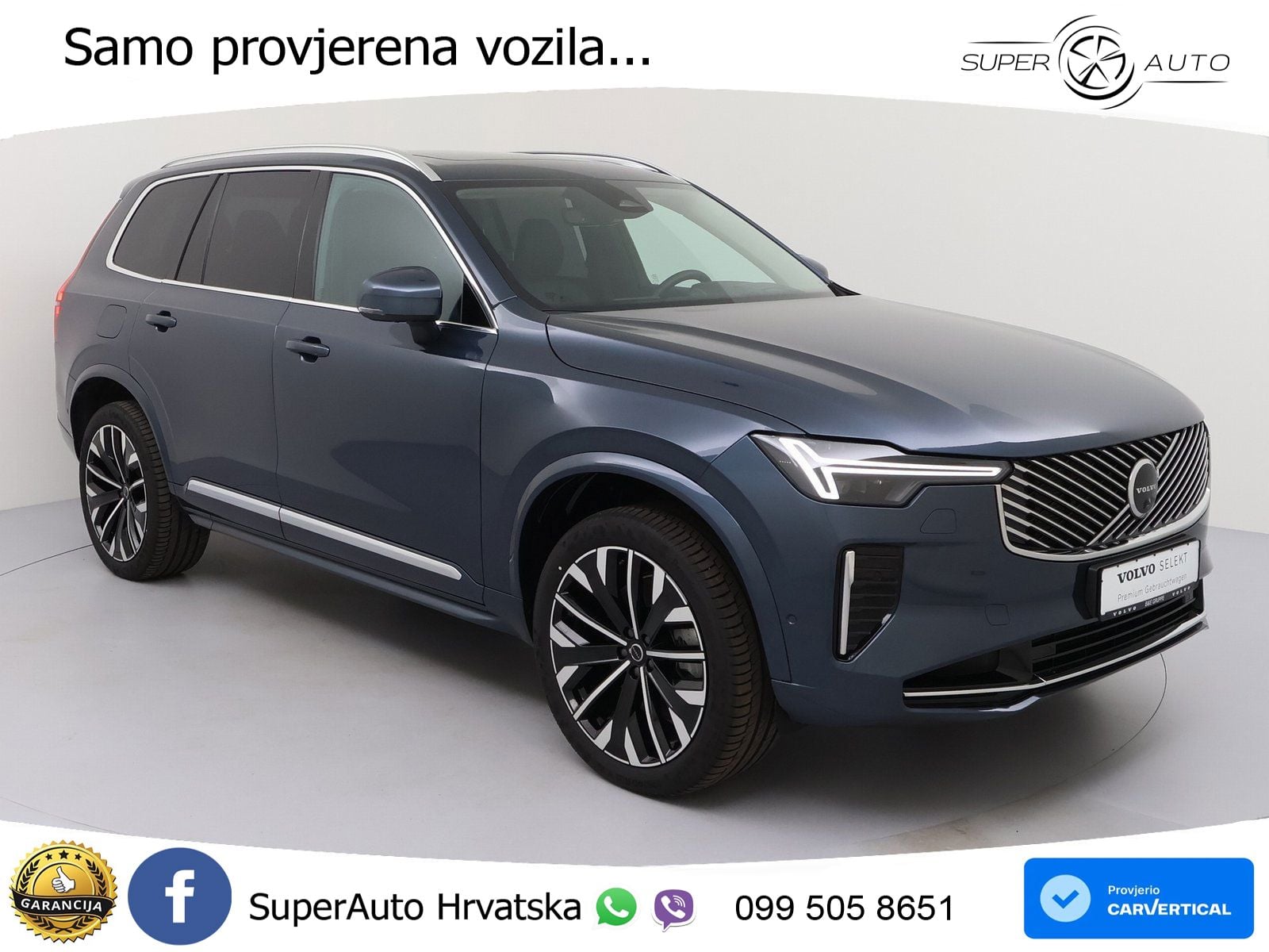 Volvo XC90 2.0 T8 AWD Automatic ACC+HEAD+4xGR SJED+360+PANO