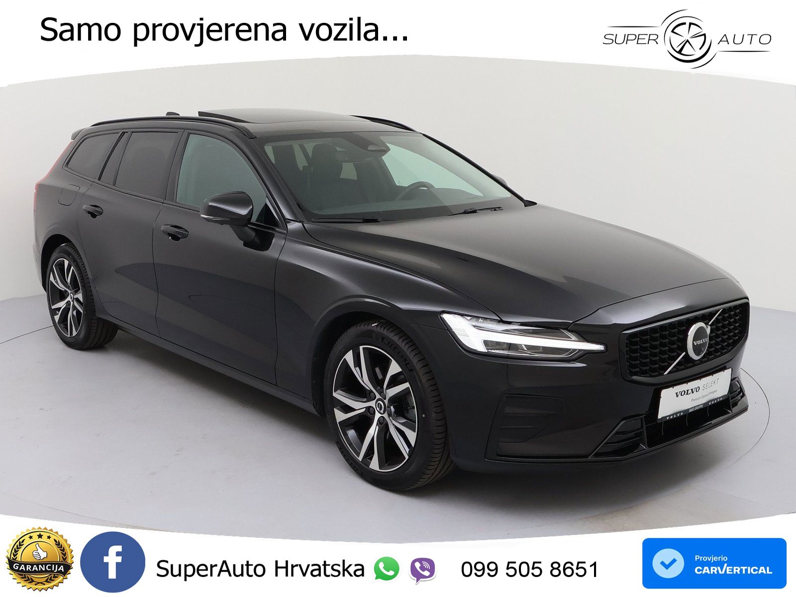 Volvo V60 2.0 B4 Benzin DCT ACC+HEAD+4xGR SJED+360+PANO