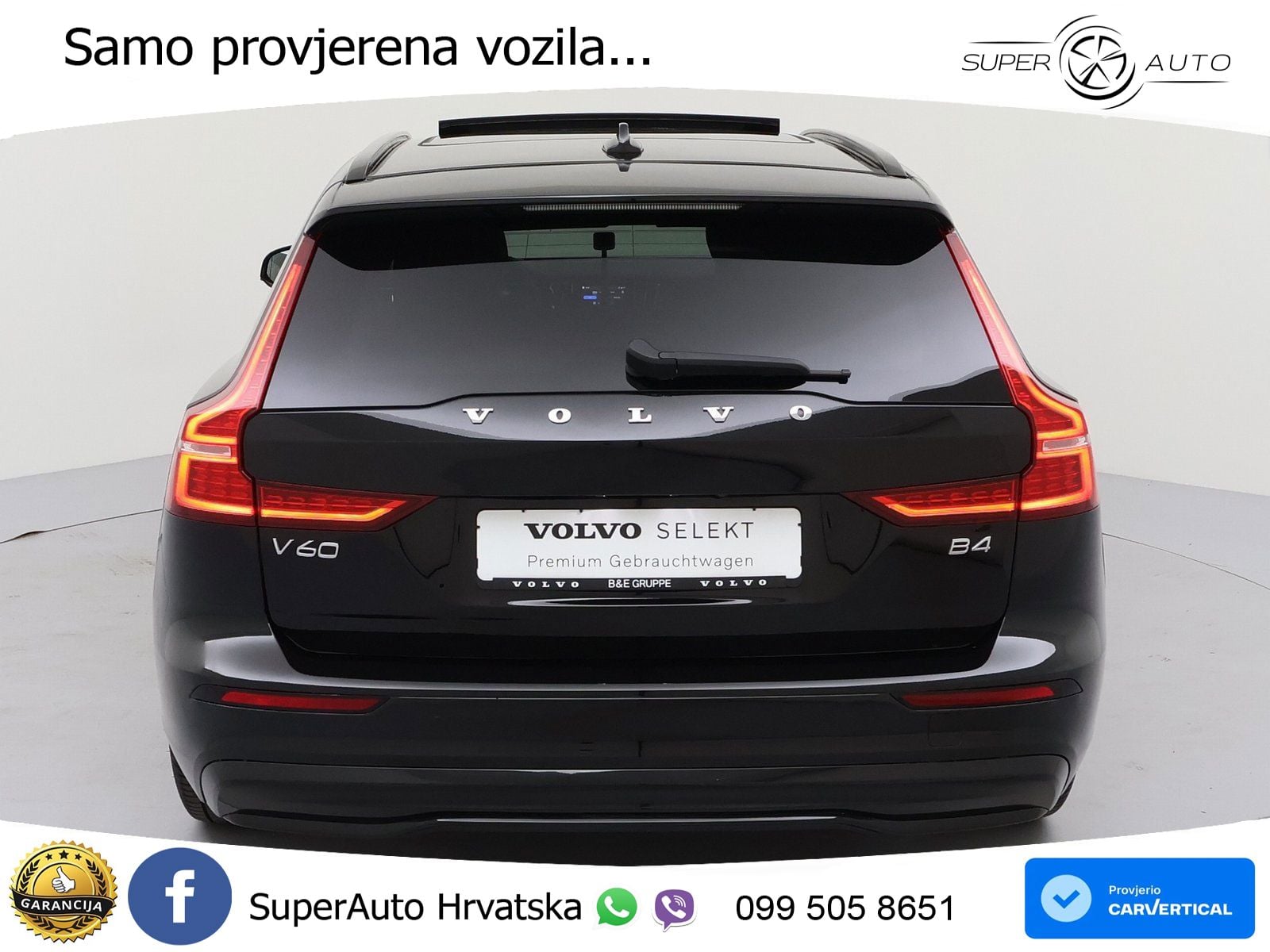 Volvo V60 2.0 B4 Benzin DCT ACC+HEAD+4xGR SJED+360+PANO