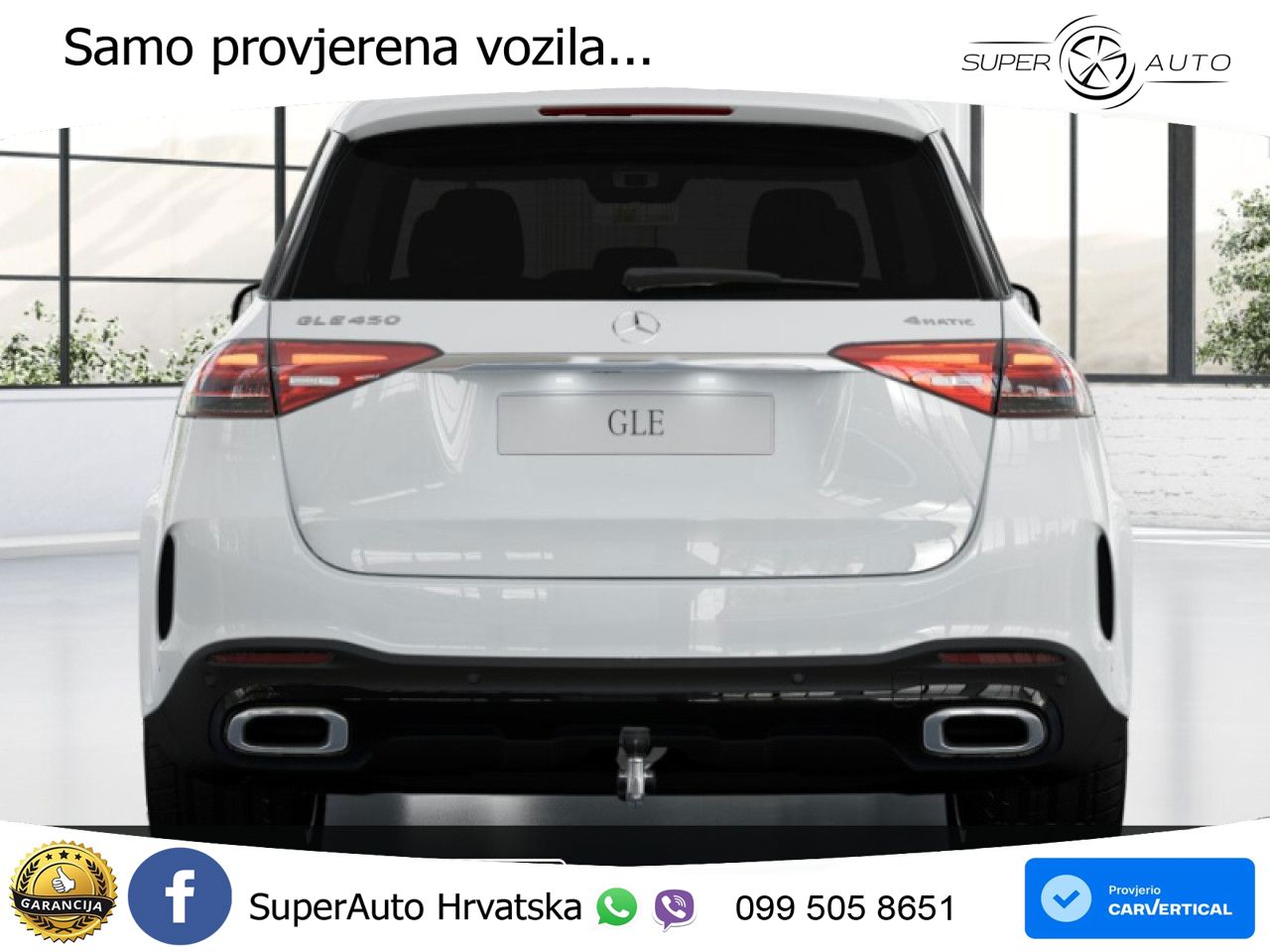 Mercedes GLE 450 3.0 (381 KS) EQ Boost 4MATIC 9G-TRONIC AMG LED+GR SJED+ACC