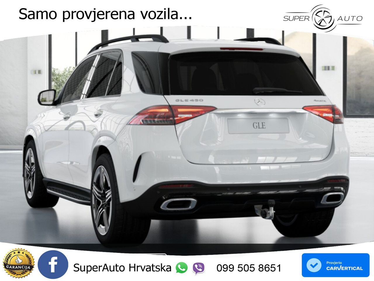 Mercedes GLE 450 3.0 (381 KS) EQ Boost 4MATIC 9G-TRONIC AMG LED+GR SJED+ACC