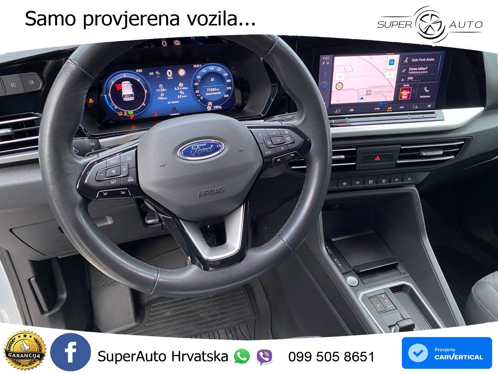 Ford Transit Connect Limited 2.0 EcoBlue L2 ACC+SHZ 122 KS