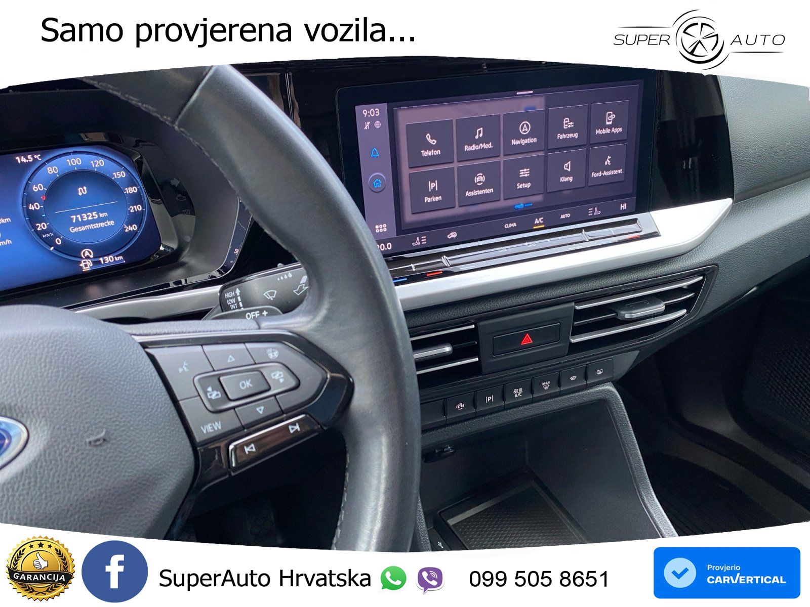 Ford Transit Connect Limited 2.0 EcoBlue L2 ACC+SHZ 122 KS
