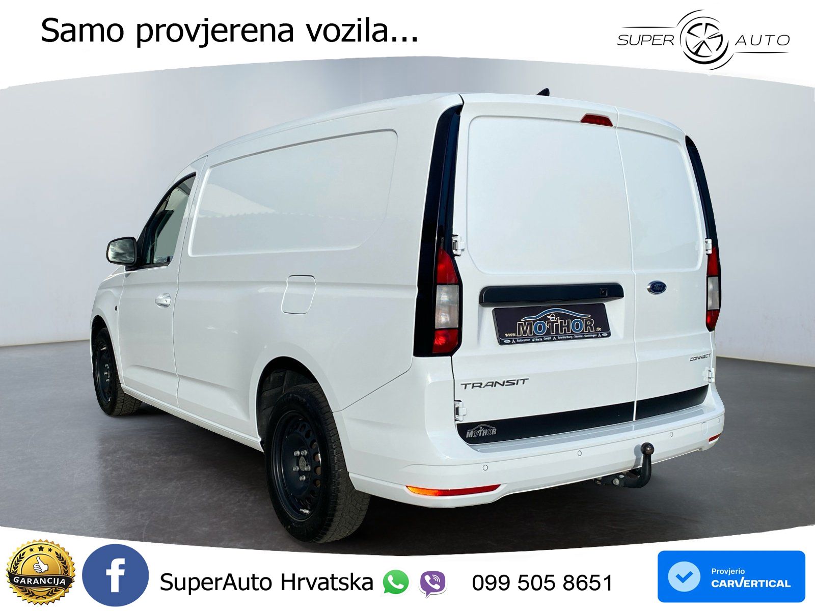 Ford Transit Connect Limited 2.0 EcoBlue L2 ACC+SHZ 122 KS
