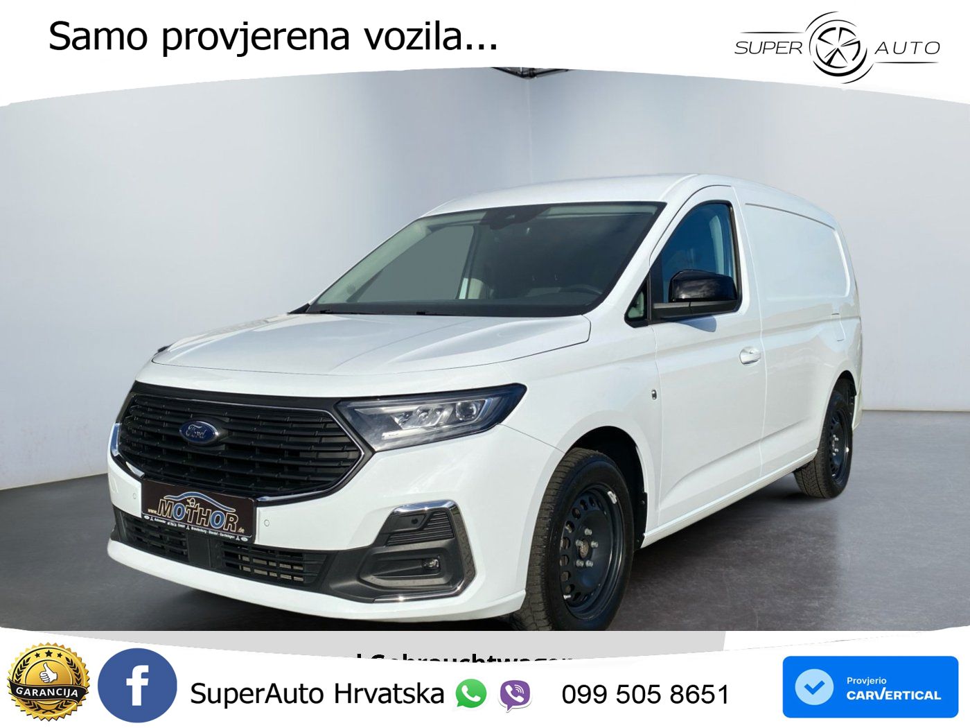 Ford Transit Connect Limited 2.0 EcoBlue L2 ACC+SHZ 122 KS