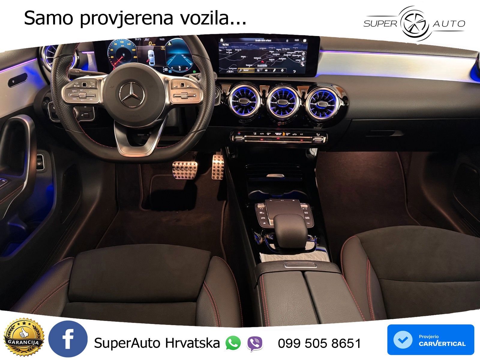 Mercedes-Benz A 200 7G-DCT LED+GR SJED+ACC