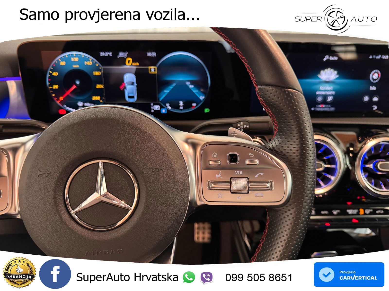 Mercedes-Benz A 200 7G-DCT LED+GR SJED+ACC