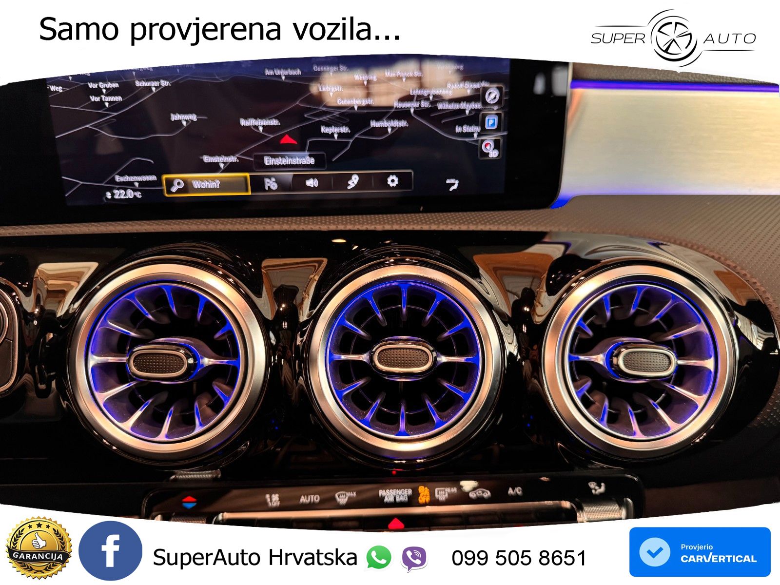 Mercedes-Benz A 200 7G-DCT LED+GR SJED+ACC