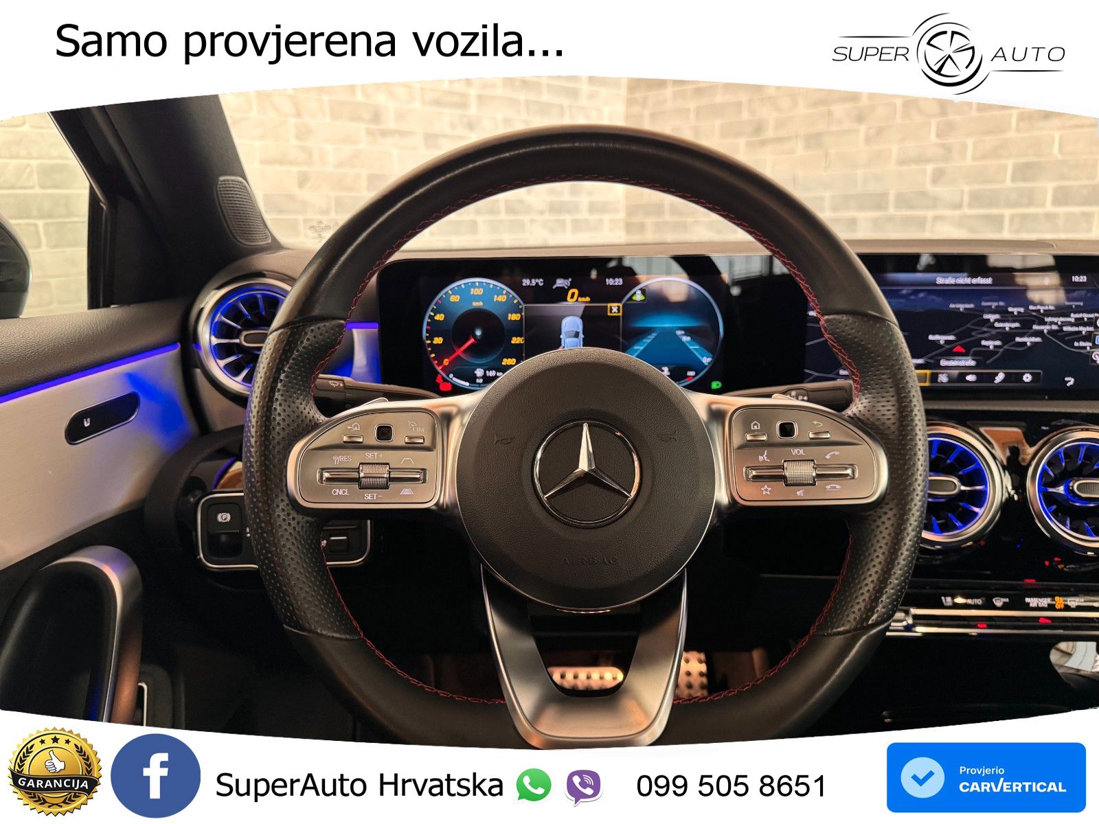 Mercedes-Benz A 200 7G-DCT LED+GR SJED+ACC