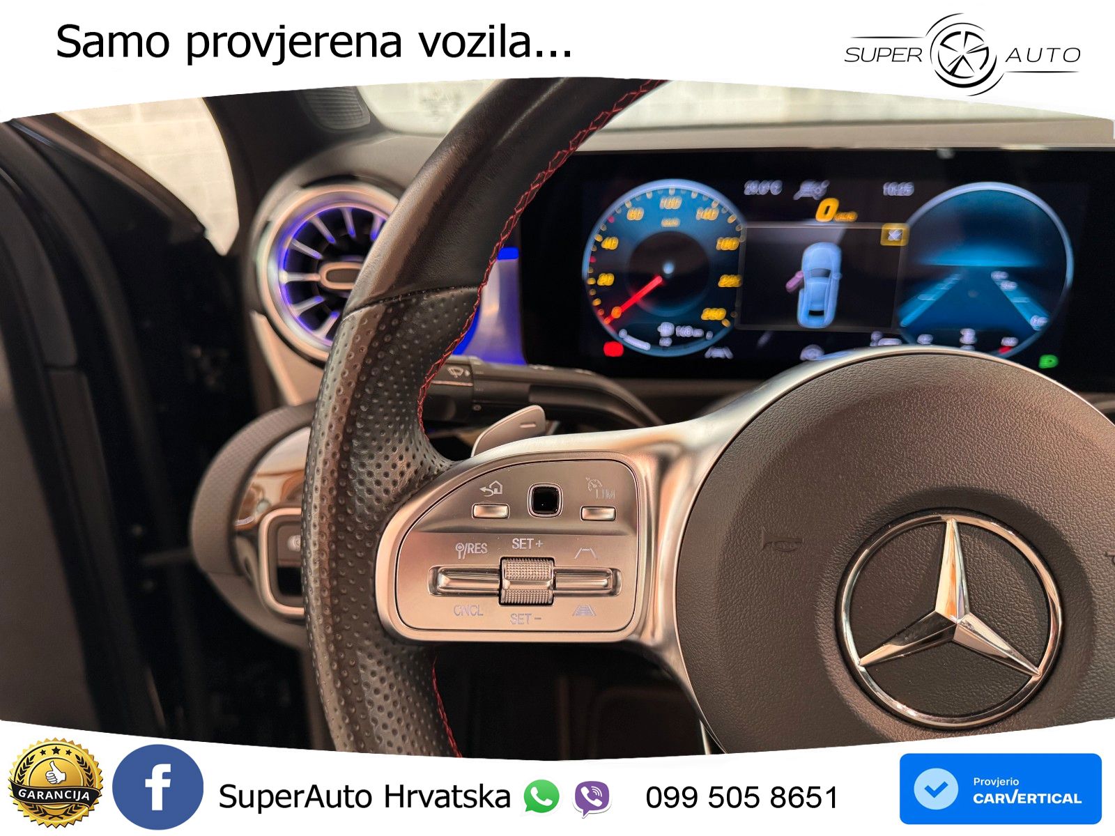 Mercedes-Benz A 200 7G-DCT LED+GR SJED+ACC
