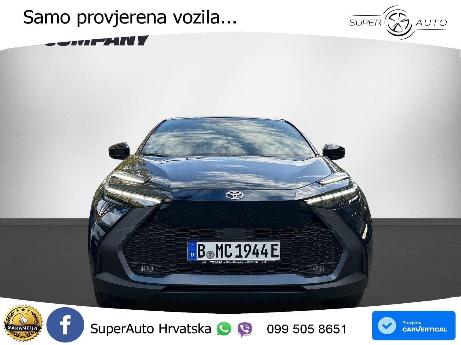 Toyota C-HR 2.0 (223 KS) PHEV e-CVT Teamplayer LED+GR SJED+ACC