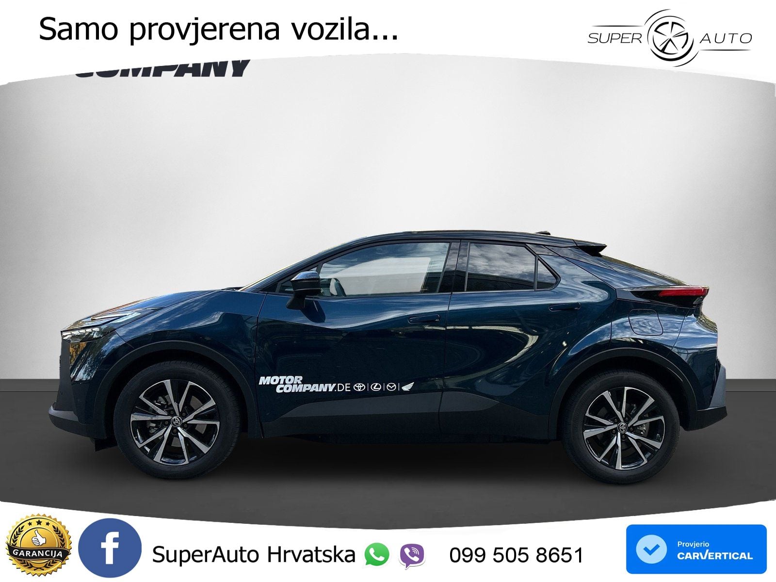 Toyota C-HR 2.0 (223 KS) PHEV e-CVT Teamplayer LED+GR SJED+ACC